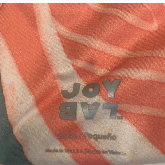 Joy Lab Coral Front Twist Sport-bra Small - Picture 5 of 6